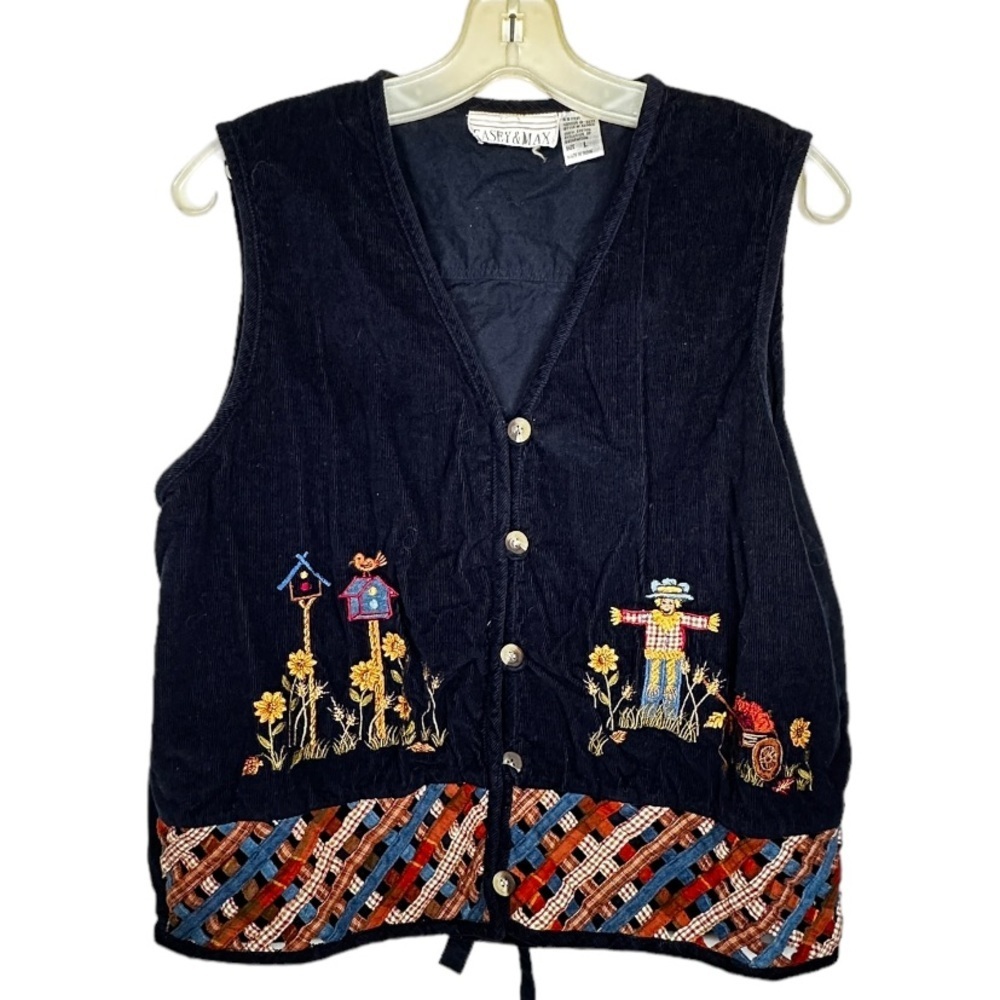 Vintage Casey & Max Fall Vest